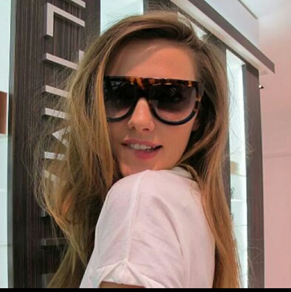 Flat top sunglasses-